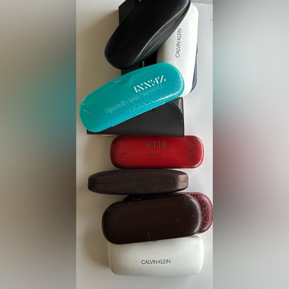 12 Eyeglass Cases (As-is)